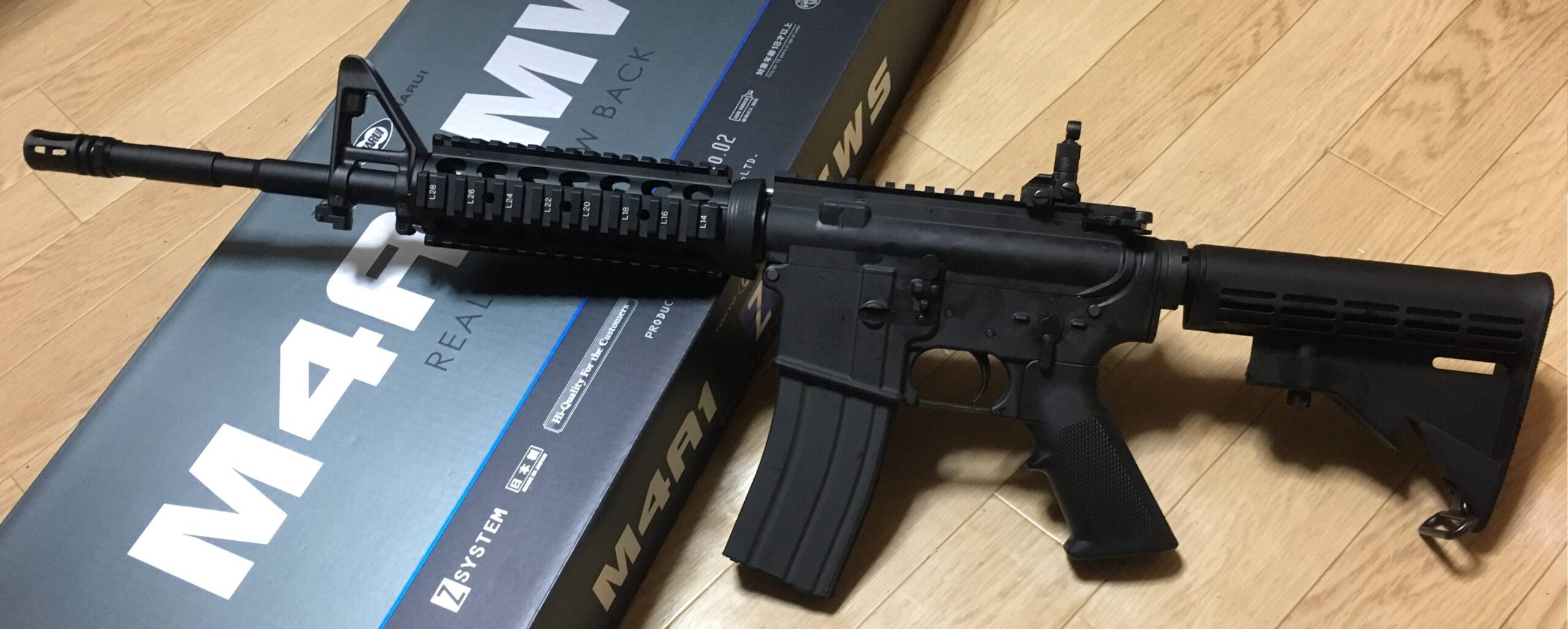 マルイ製 M4A1 MWSをカスタム！MGS4のスネークカービンをモデルに高 ...